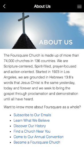 Foursquare Prayer screenshot 1