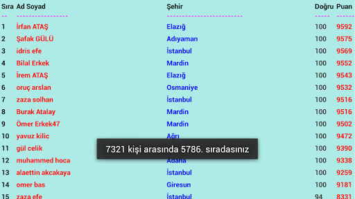 Dini Bilgi Yarışması Screen 3