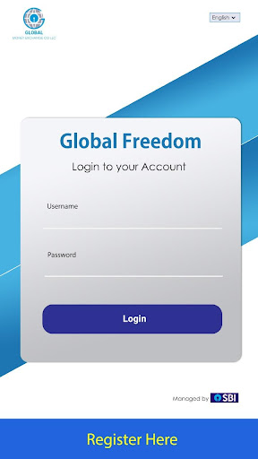 Android application GLOBAL FREEDOM - Money Transfe screenshort