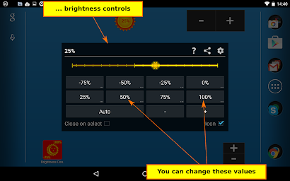 Brightness Control & Dimmer