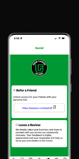 Urban Flavours Delivery Screen 3