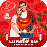 Cover Image of Download Valentine Day Photo Frame  APK
