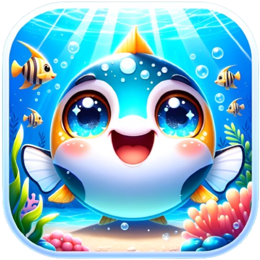 おさかな漢字マスター（フリック入力ゲーム） logo