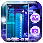 Cover Image of Download Colorful City Skyline Theme 1.0.0 APK