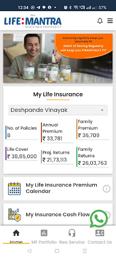 Android application Life Mantra Financial Advisor screenshort
