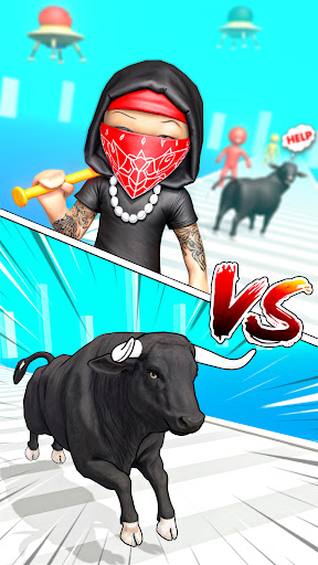 Bull Fighting: Running Games Screenshot 1 - AppWisp.com
