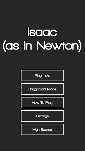 Android application Isaac: A Physics Puzzle Game screenshort
