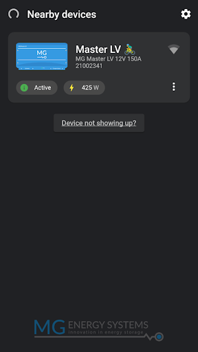 MG Connect Screen 3