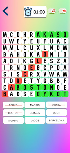 Word Search - Word Puzzle Game Screen 2