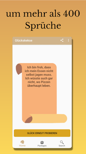 Glückskekse für unterwegs Screen 2