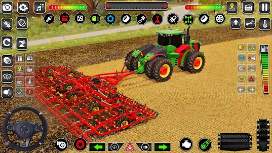 جرار لعبة 3D- ألعاب الزراعة