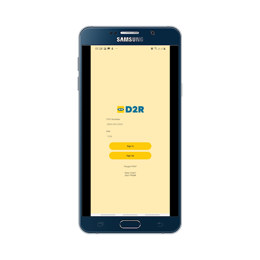 Android application MTN D2R screenshort