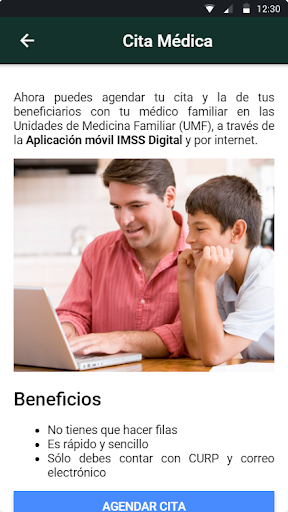 IMSS Digital app Screenshot 4 - AppWisp.com