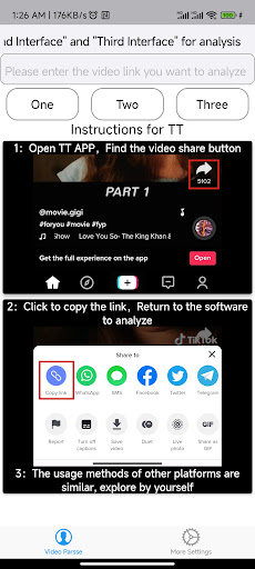 Android application Video Downloader For Tiktok screenshort
