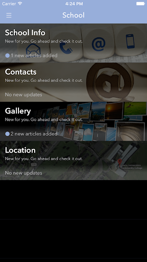 Android application Blossoms Johnstown Bridge screenshort