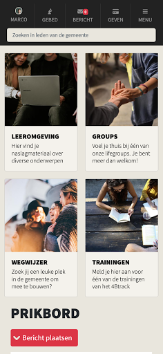Android application Mijn VvGE screenshort
