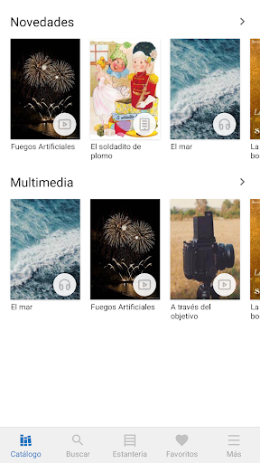 ISMARINA e-Biblioteca Screen 2
