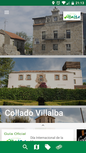 Android application Collado Villalba Guía Oficial screenshort
