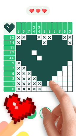 Game screenshot Logic Pixel - ピクチャーパズル mod apk