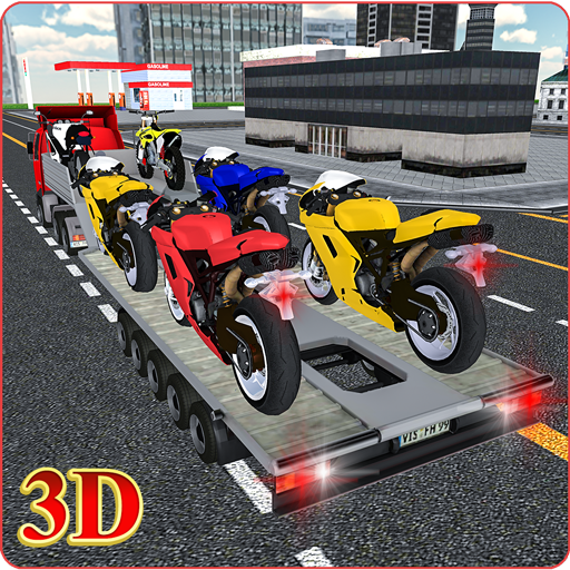 Bike Transport Truck 3D  Icon