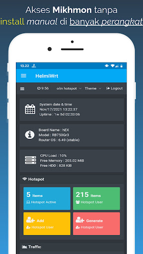 HelmiWrt OpenWRT Manager Screen 3