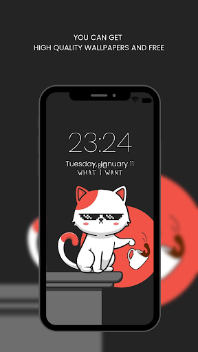 Screenshot of Cute Cat Wallpaper HD