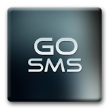 Go SMS Theme Liquid Metal HD icon