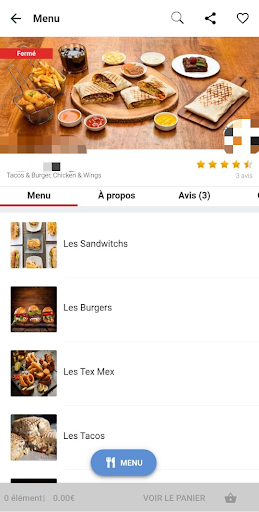 FASTHOME - Livraison de Repas Screen 3