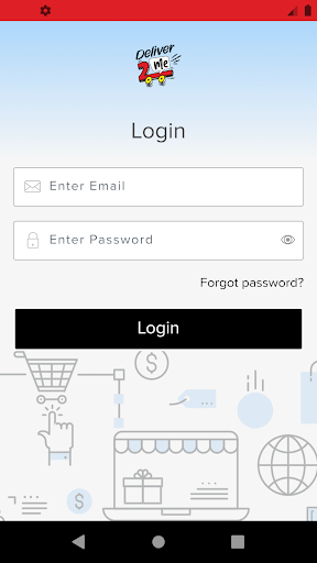 Deliver2Me Merchant Screen 2