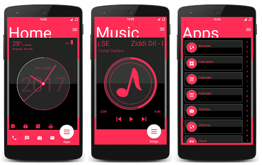 Screenshot of Analog Clock Launcher -Applock