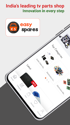 Android application Easy Spares screenshort