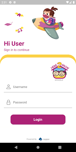 Here 2 Grow School Screen 3