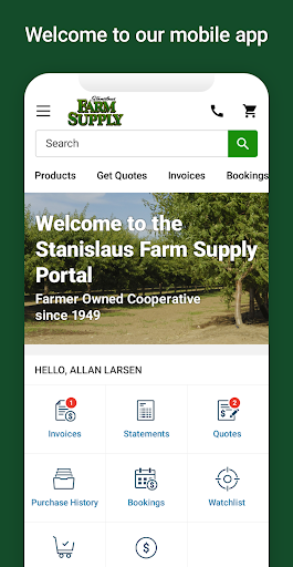 Android application Stanislaus Farm Supply screenshort