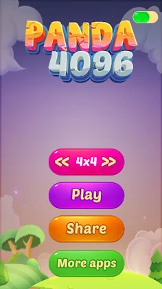 Panda 4096 Merge Block Puzzle - Screenshot 1