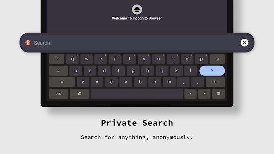 Incognito Browser - Go Private Screenshot