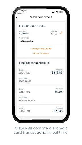eCapital Mobile App Screen 3