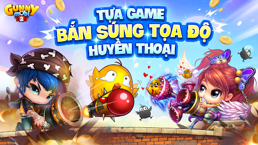 Android application Gunny Mobi - Bắn Gà Teen Cute screenshort