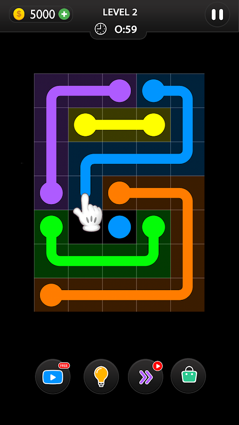 Dot Knot - Line & Color Puzzleのおすすめ画像1