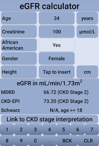 Estimated Glomerular Filtratio Screen 2