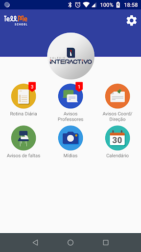 Colégio Interactivo Screen 2