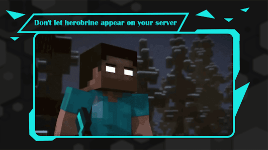 Herobrine Animation Mod MCPE Unknown