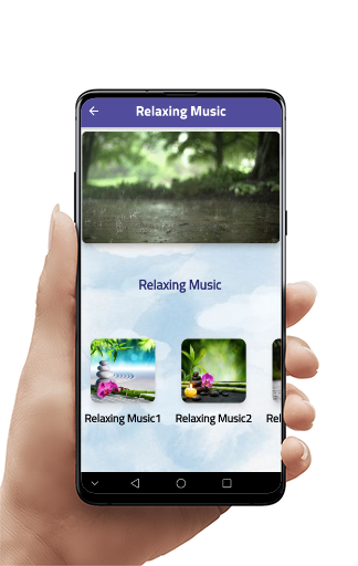 Android application Relaxing Music screenshort