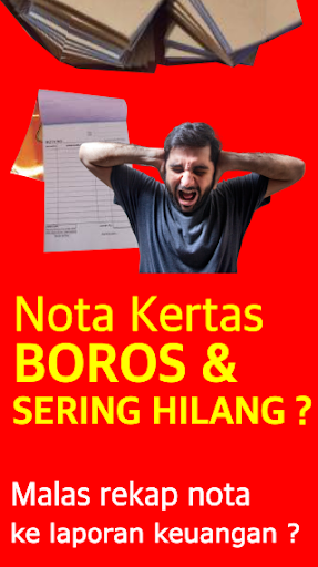 Android application Nota Bisnis Penjualan Service screenshort