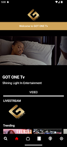Android application GOT ONE Tv screenshort