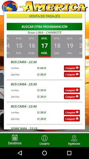 AmericaExpress Movil Screen 3