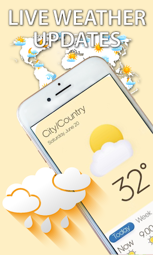 Android application Local Weather forecast screenshort