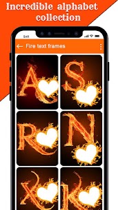 Fire Text Photo Frame New Fire Photo Editor 2021 Apk app for Android 3