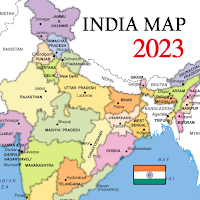 India Political Map offline