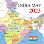 India Political Map offline