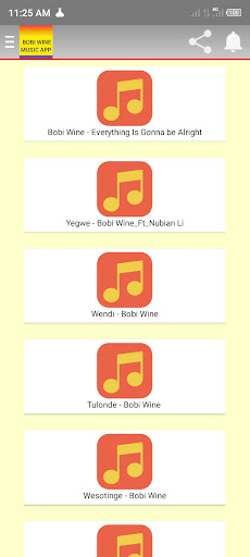 Bobi Wine Songs Screen 3
